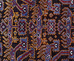Handmade Tribal Afghan Balouch Prayer Rug | 124 x 77 cm | 4'1" x 2'6" - Najaf Rugs & Textile