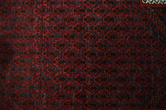 Handmade Tribal Afghan Balouch Prayer Rug | 128 x 83 cm | 4'2" x 2'9" - Najaf Rugs & Textile