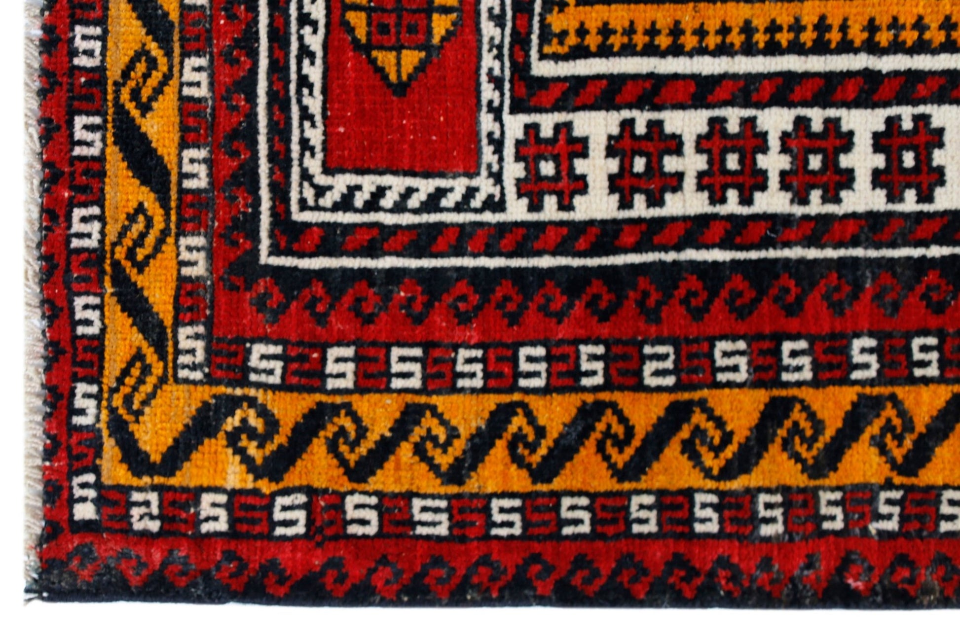 Handmade Vintage Balouch Prayer Rug | 137 x 95 cm | 4'6" x 3'1" - Najaf Rugs & Textile