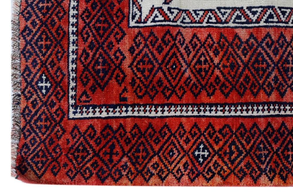 Vintage Afghan Baluch Rug