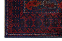Handmade Tribal Persian Balouch Rug | 175 x 107 cm | 5'9" x 3'6" - Najaf Rugs & Textile