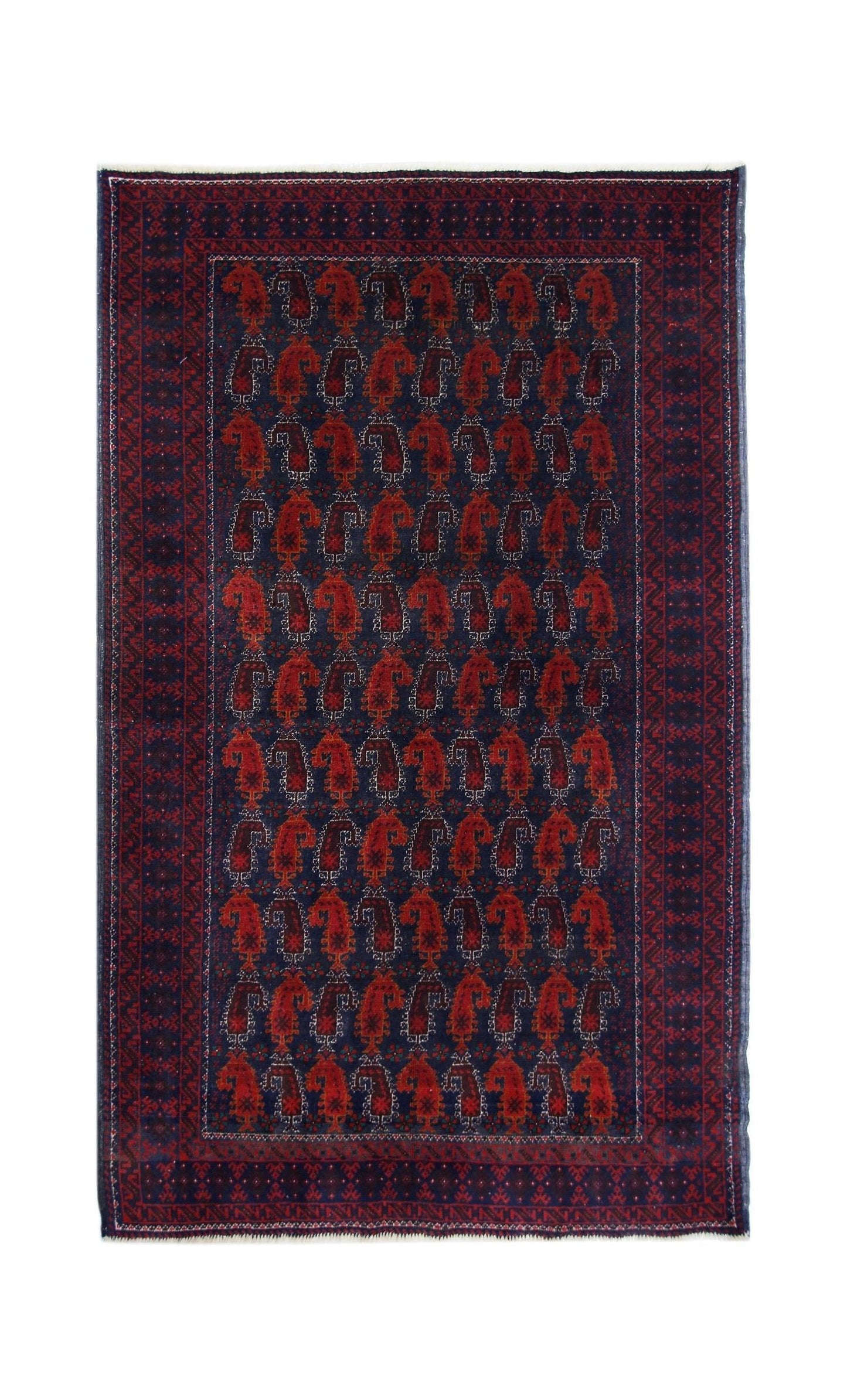 Handmade Tribal Persian Balouch Rug | 175 x 107 cm | 5'9" x 3'6" - Najaf Rugs & Textile