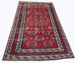 Handmade Tribal Afghan Balouch Rug | 175 x 111 cm | 5'9" x 3'8" - Najaf Rugs & Textile