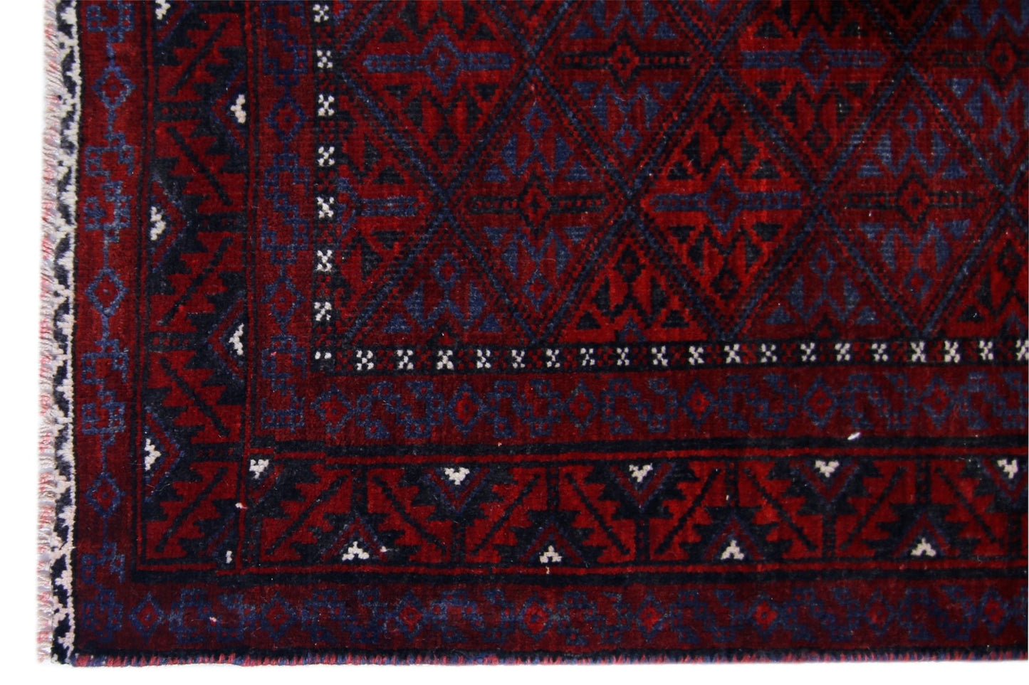 Handmade Tribal Persian Balouch Rug | 192 x 93 cm | 6'4" x 3'1" - Najaf Rugs & Textile