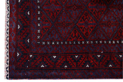 Handmade Tribal Persian Balouch Rug | 192 x 93 cm | 6'4" x 3'1" - Najaf Rugs & Textile