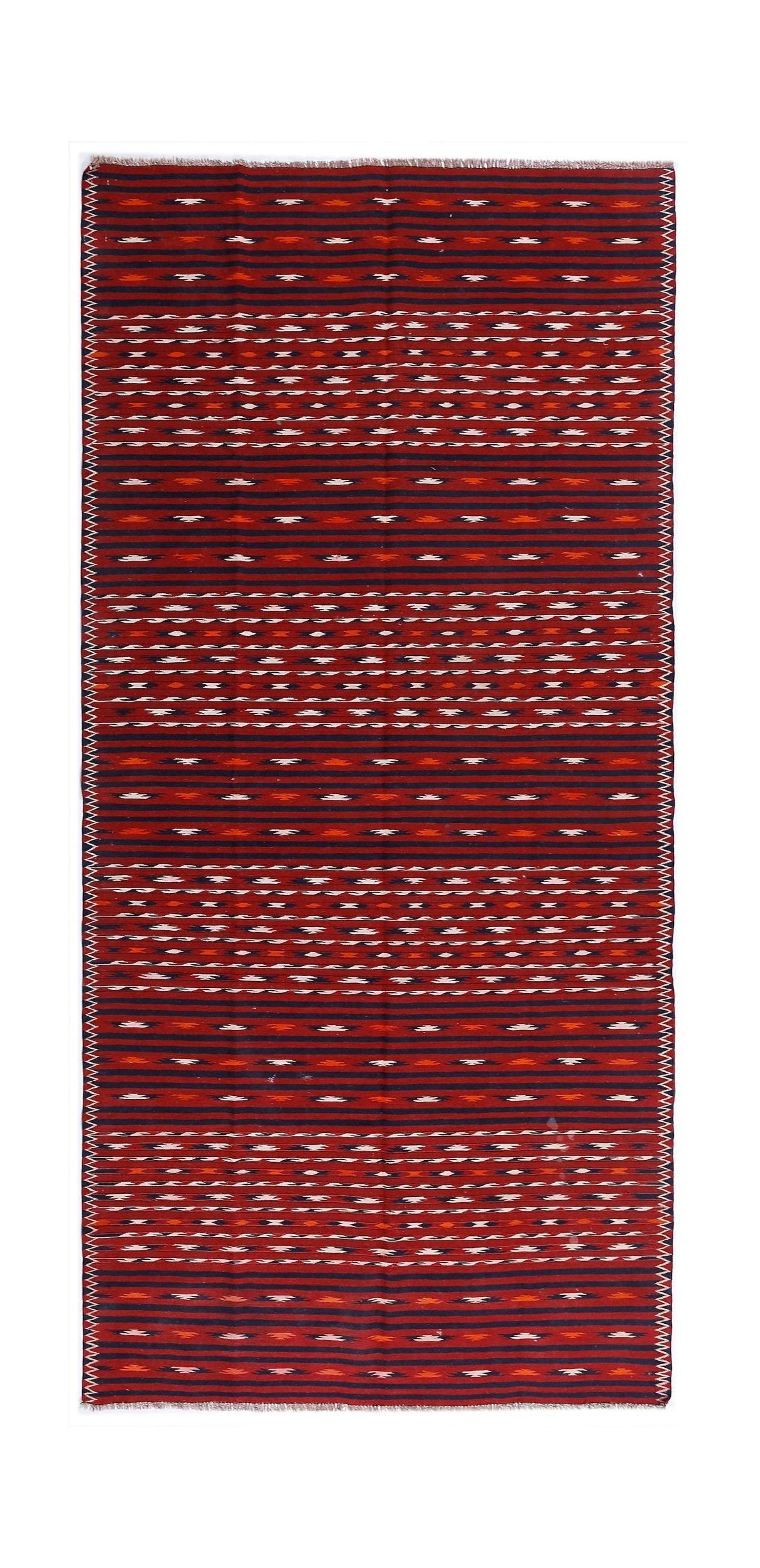 Vintage Afghan Faryab Kilim