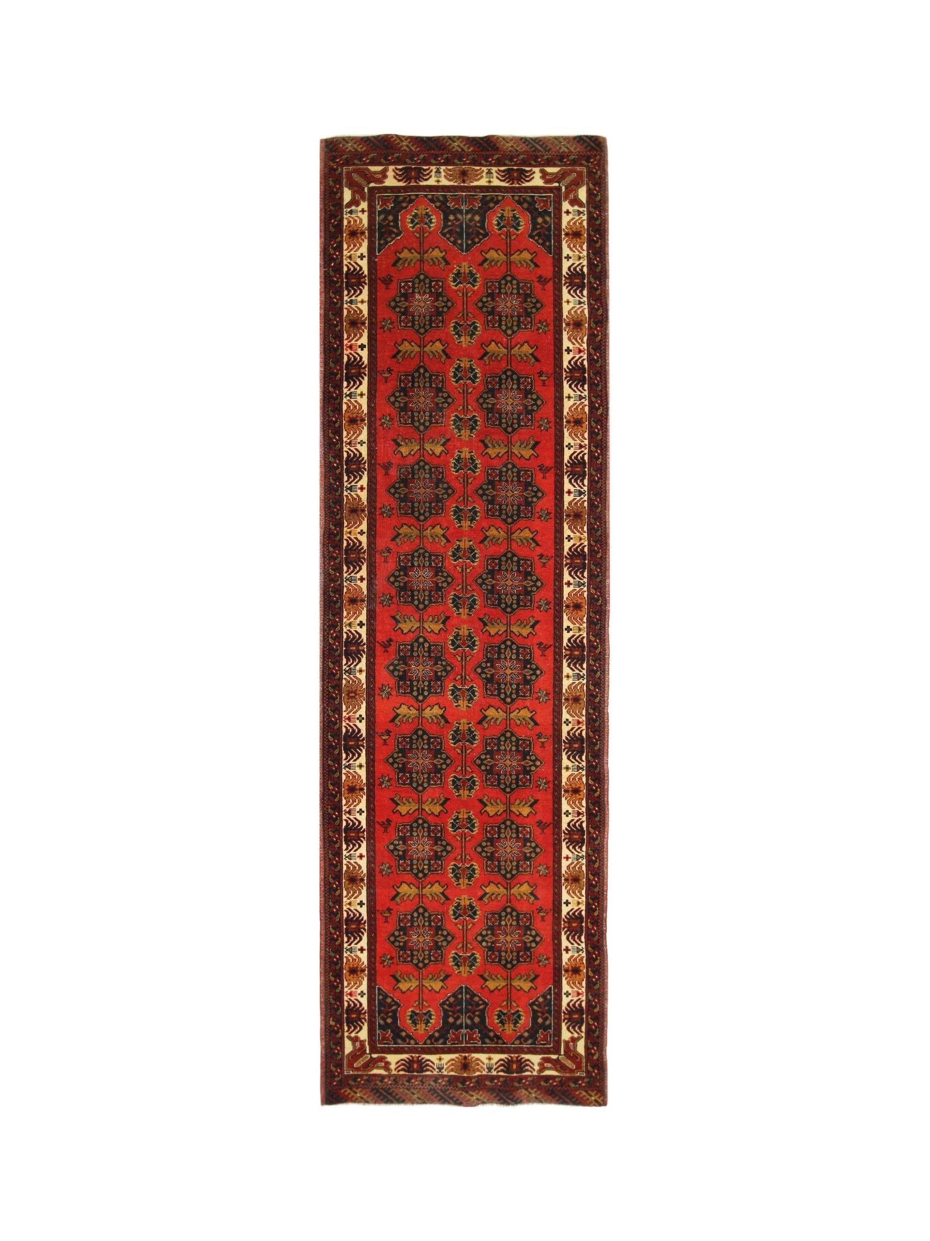 Vintage Afghan Kamyab Runner