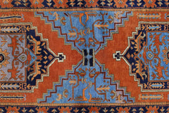 Handmade Tribal Afghan Hallway Runner | 208 x 81 cm | 6'10" x 2'8" - Najaf Rugs & Textile