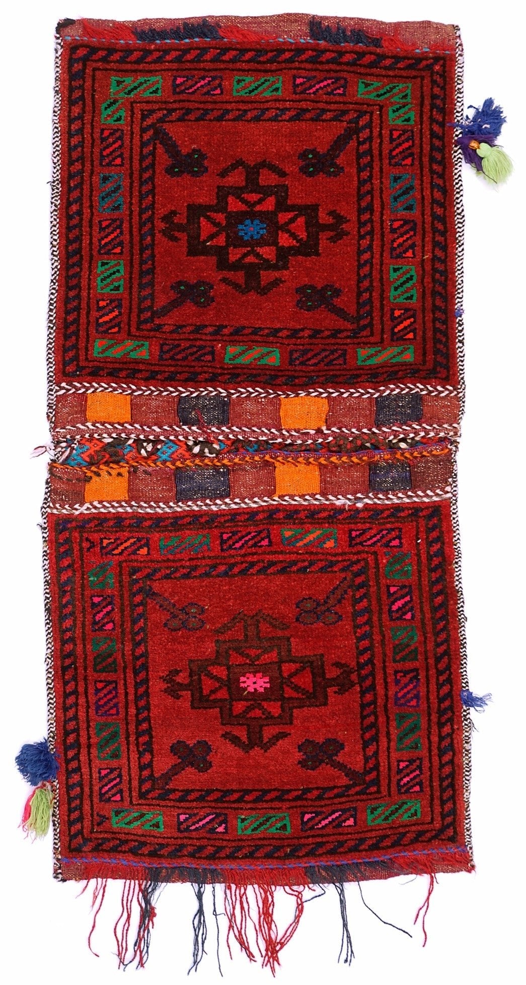 Vintage Afghan Saddle Bag