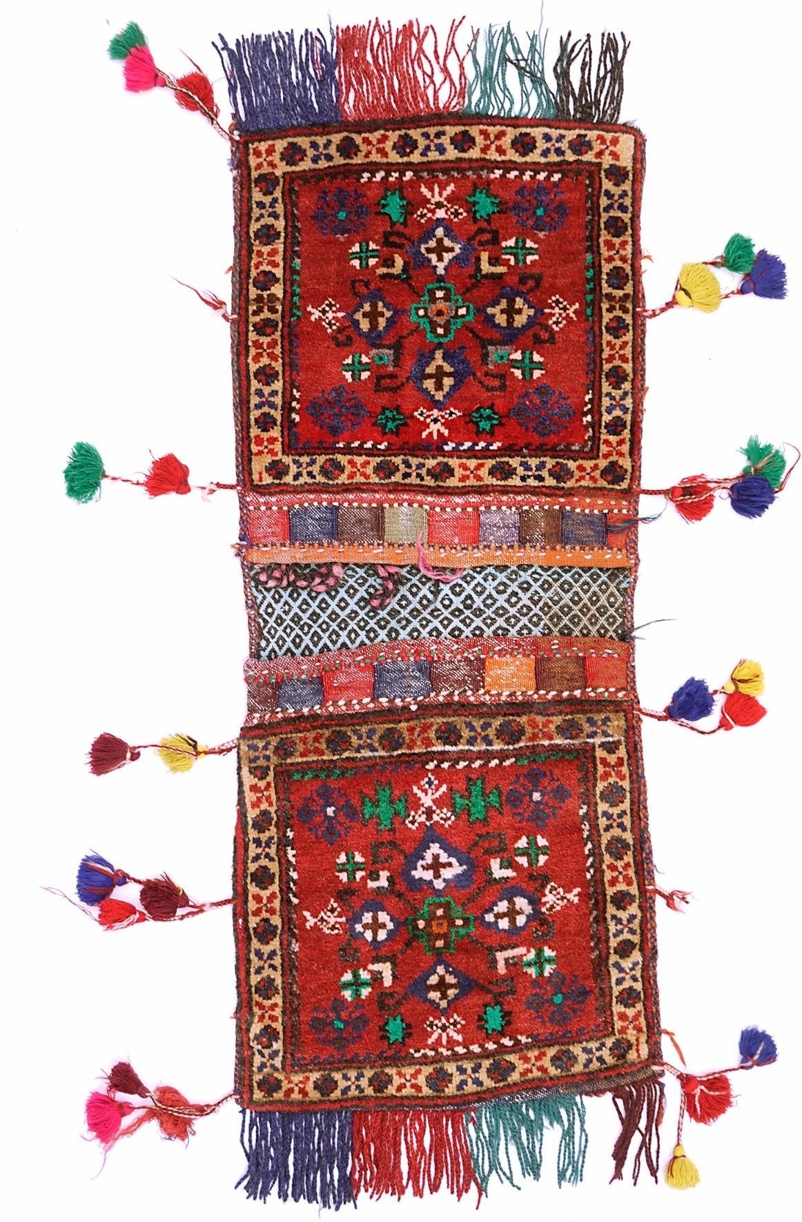 Vintage Afghan Saddle Bag