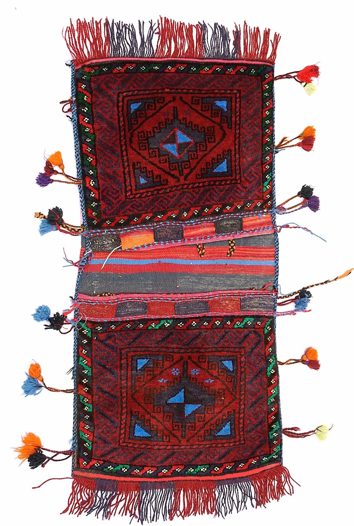 Vintage Afghan Saddle Bag