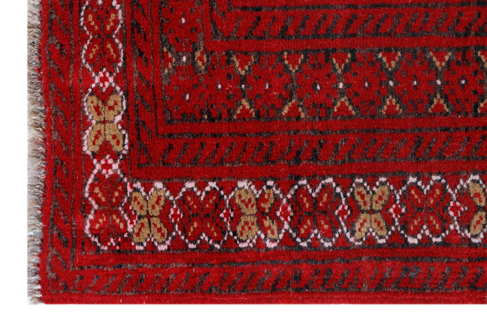 Vintage Afghan Turkmen Rug