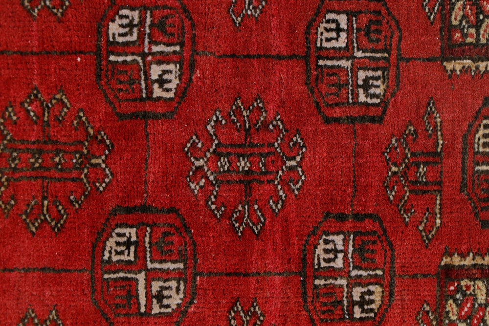 Vintage Afghan Turkmen Rug