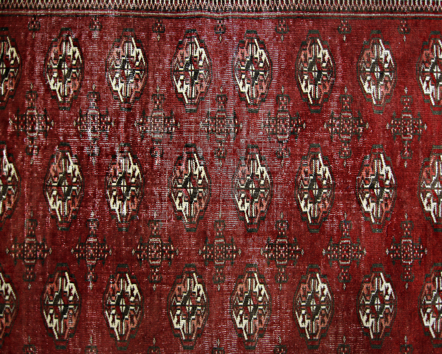 Vintage Afghan Turkmen Rug