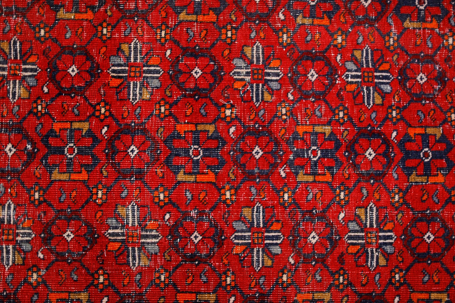 Handmade Afghan Turkmen Rug | 196 x 103 cm | 6'5" x 3'4" - Najaf Rugs & Textile