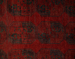 Handmade Vintage Afghan Turkmen Rug | 325 x 239 cm | 10'8" x 7'10" - Najaf Rugs & Textile
