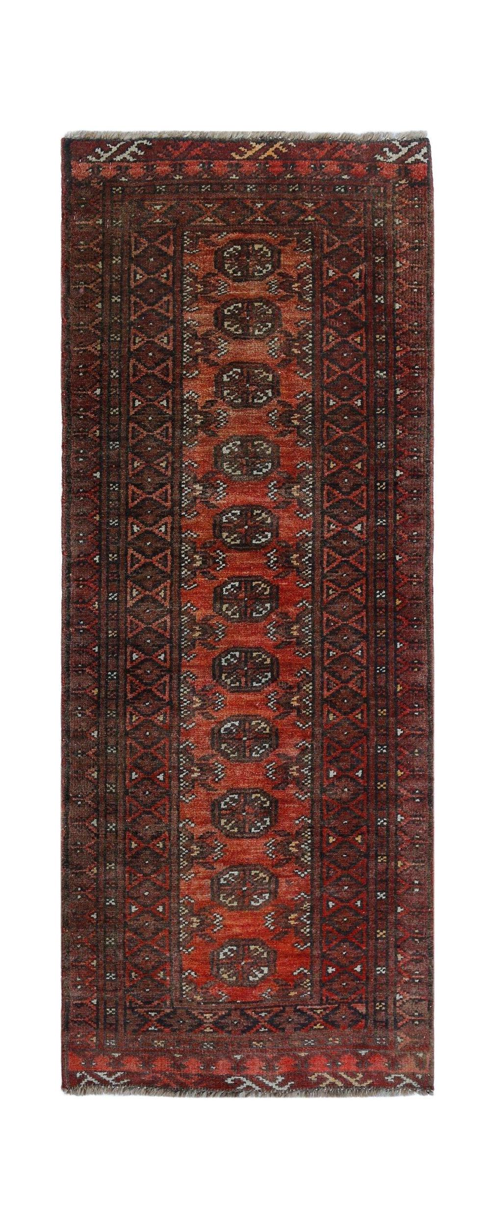 Vintage Afghan Turkmen Runner