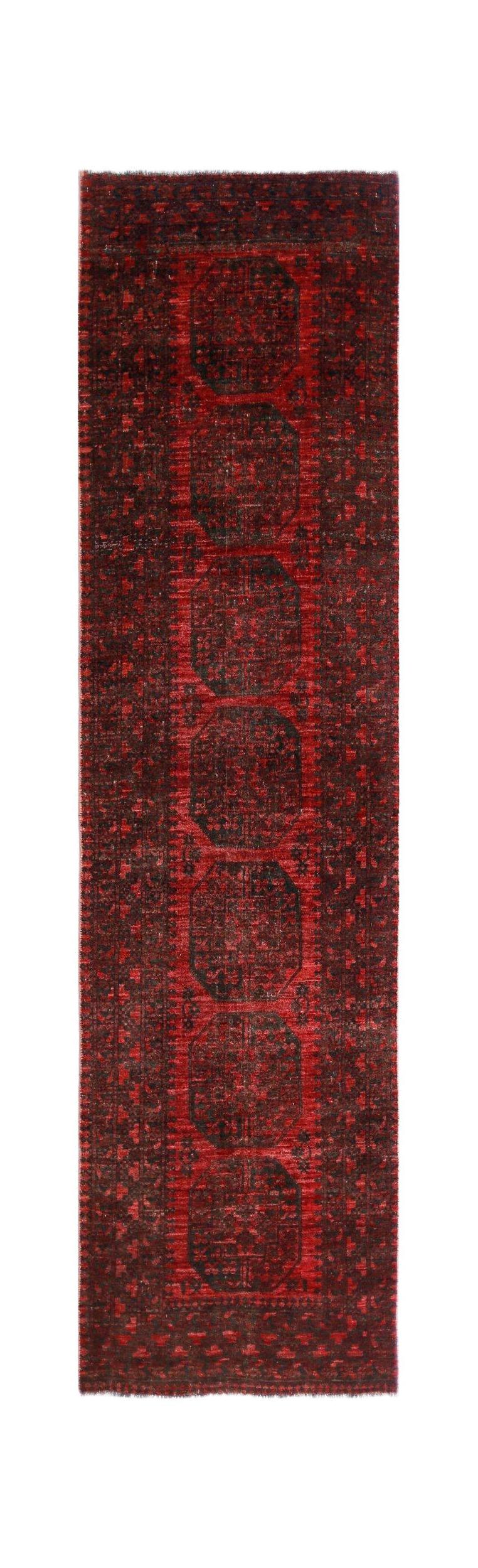 Vintage Afghan Turkmen Runner
