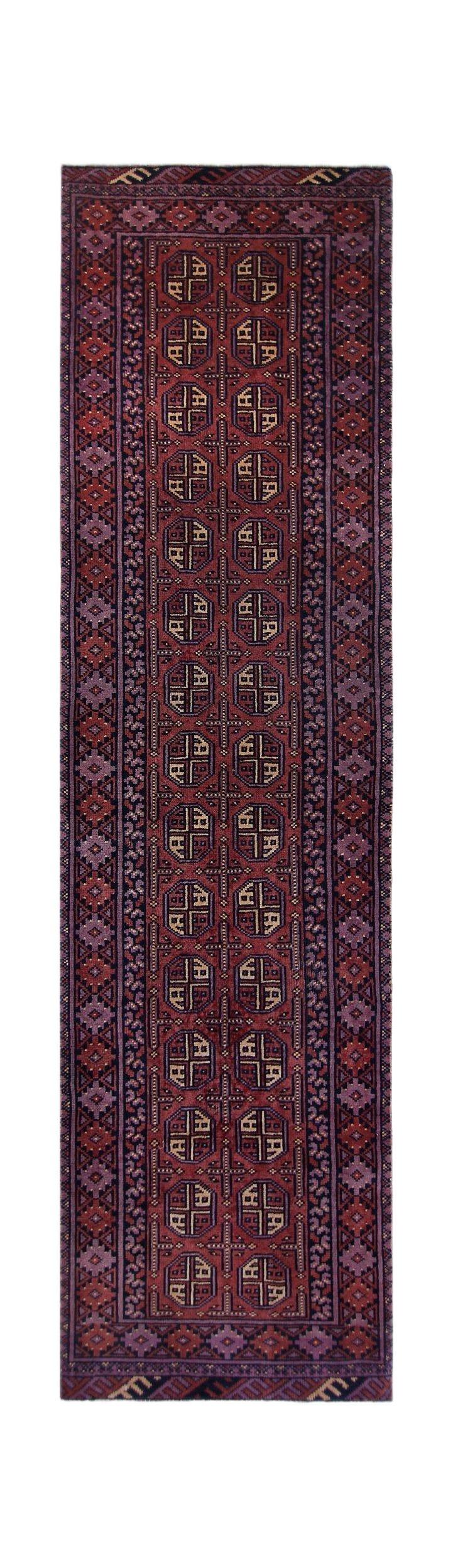 Vintage Afghan Turkmen Runner