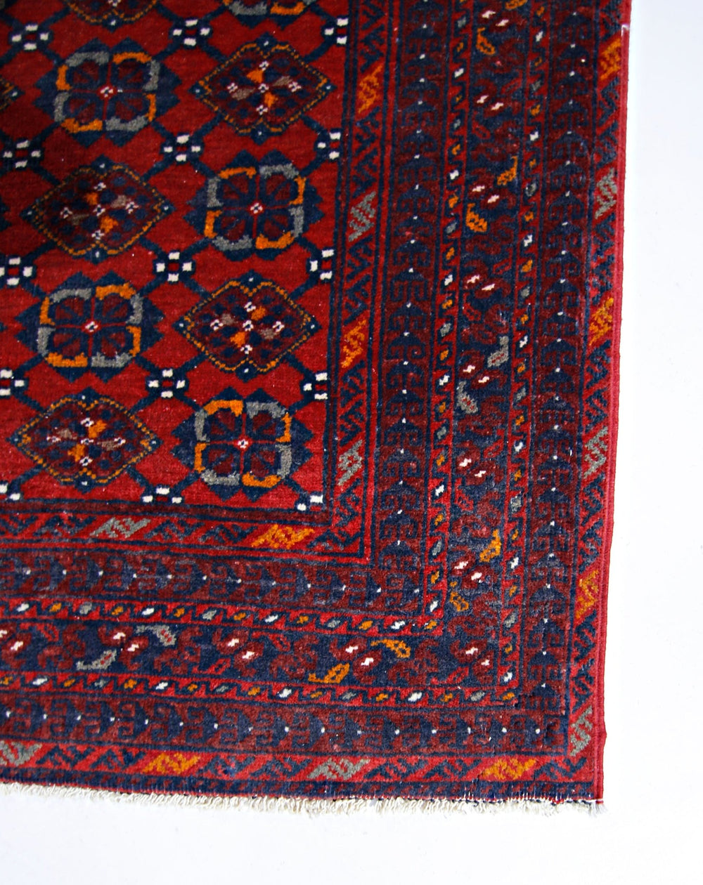 Vintage Afghan Turkmen Runner