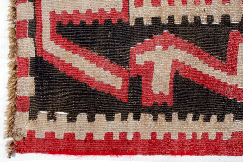 Vintage Caucasian Karabagh Kilim