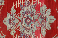 Handmade Vintage Caucasian Karabagh Kilim | 286 x 219 cm | 9'5" x 7'2" - Najaf Rugs & Textile