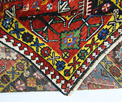Handmade Vintage Persian Shiraz Rug | 167 x 109 cm | 5'6" x 3'7" - Najaf Rugs & Textile