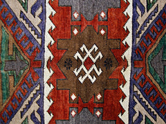 Handmade Vintage Caucasian Rug | 170 x 119 cm | 5'7" x 3'11" - Najaf Rugs & Textile