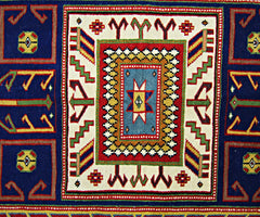 Handmade Vintage Caucasian Kazakh Rug | 190 x 124 cm | 6'3" x 4'1" - Najaf Rugs & Textile