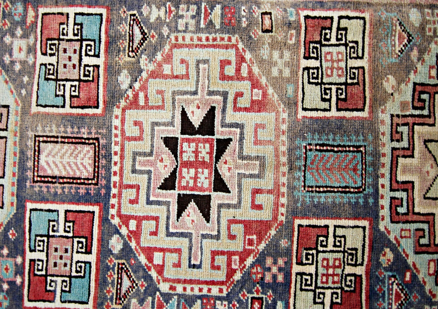 Handmade Vintage Persian Hallway Runner | 306 x 97 cm | 10'1" x 3'2" - Najaf Rugs & Textile
