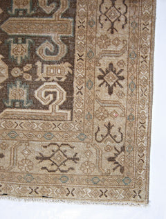 Handmade Vintage Persian Rug | 287 x 132 cm | 9'5" x 4'4" - Najaf Rugs & Textile