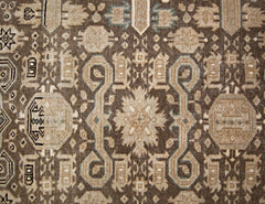Handmade Vintage Persian Rug | 287 x 132 cm | 9'5" x 4'4" - Najaf Rugs & Textile