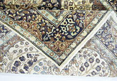 Handmade Vintage Pakistani Rug | 150 x 93 cm | 4'11" x 3' - Najaf Rugs & Textile