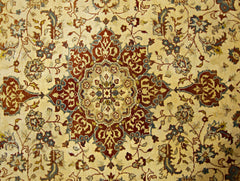 Handmade Vintage Persian Kashan Rug | 155 x 99 cm | 5'1" x 3'3" - Najaf Rugs & Textile
