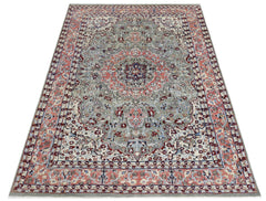 Handmade Traditional Pakistani Rug | 194 x 125 cm | 6'4" x 4'1" - Najaf Rugs & Textile