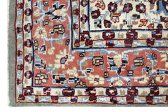 Handmade Traditional Pakistani Rug | 194 x 125 cm | 6'4" x 4'1" - Najaf Rugs & Textile