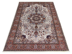 Handmade Traditional Pakistani Rug | 225 x 138 cm | 7'5" x 4'6" - Najaf Rugs & Textile