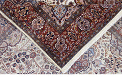 Handmade Traditional Pakistani Rug | 225 x 138 cm | 7'5" x 4'6" - Najaf Rugs & Textile