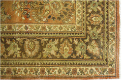 Handmade Vintage Persian Rug | 226 x 159 cm | 7'5" x 5'2" - Najaf Rugs & Textile