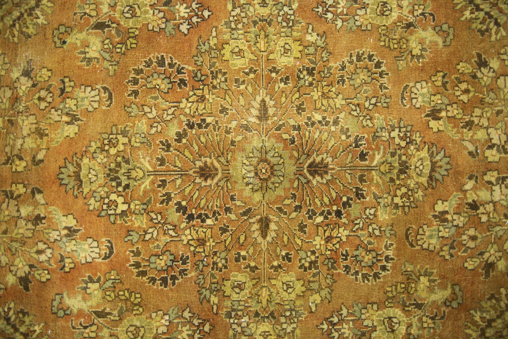 Handmade Vintage Persian Rug | 226 x 159 cm | 7'5" x 5'2" - Najaf Rugs & Textile