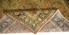 Handmade Vintage Persian Rug | 226 x 159 cm | 7'5" x 5'2" - Najaf Rugs & Textile
