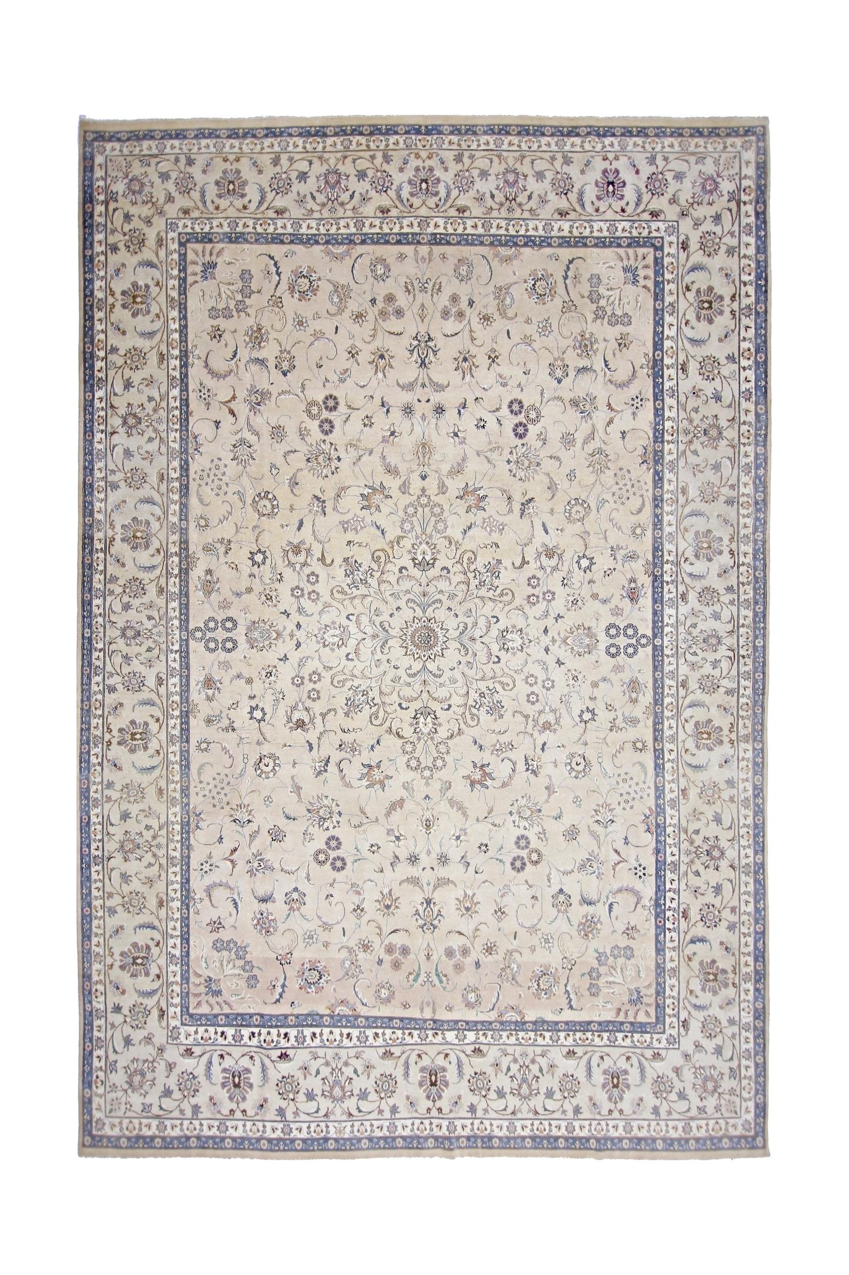 Handmade Traditional Pakistani Rug | 329 x 241 cm | 10'10" x 7'11" - Najaf Rugs & Textile