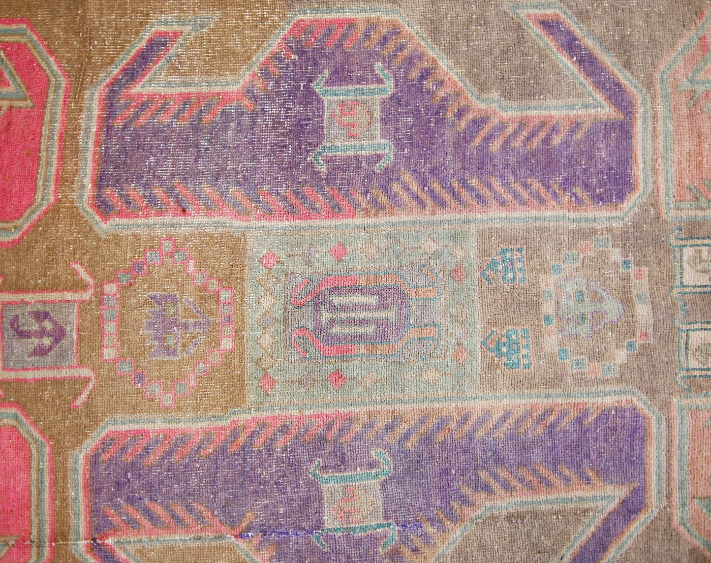 Handmade Vintage Persian Ardebil Rug | 286 x 129 cm | 9'4" x 4'3" - Najaf Rugs & Textile