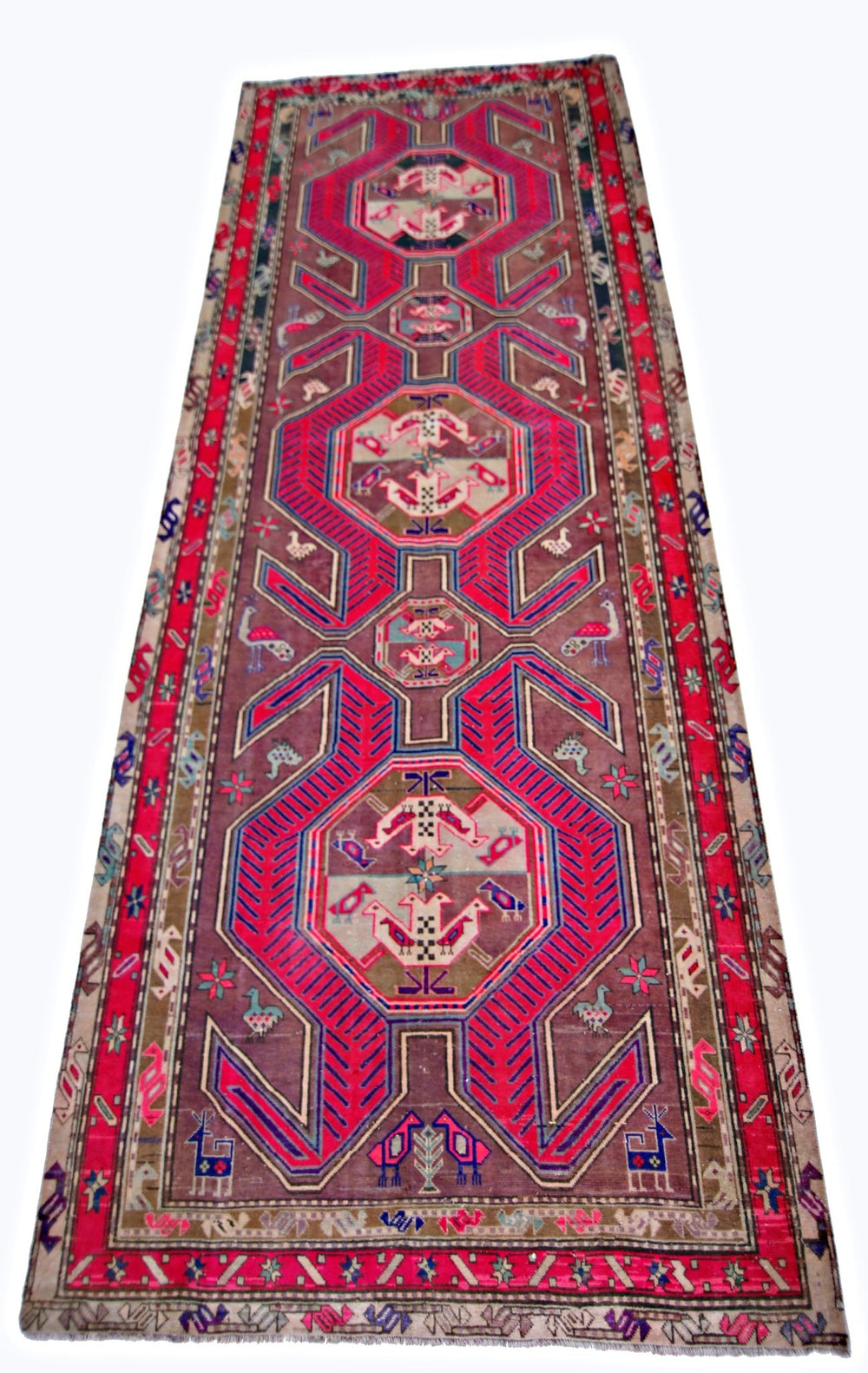 Vintage Persian Ardabil Rug