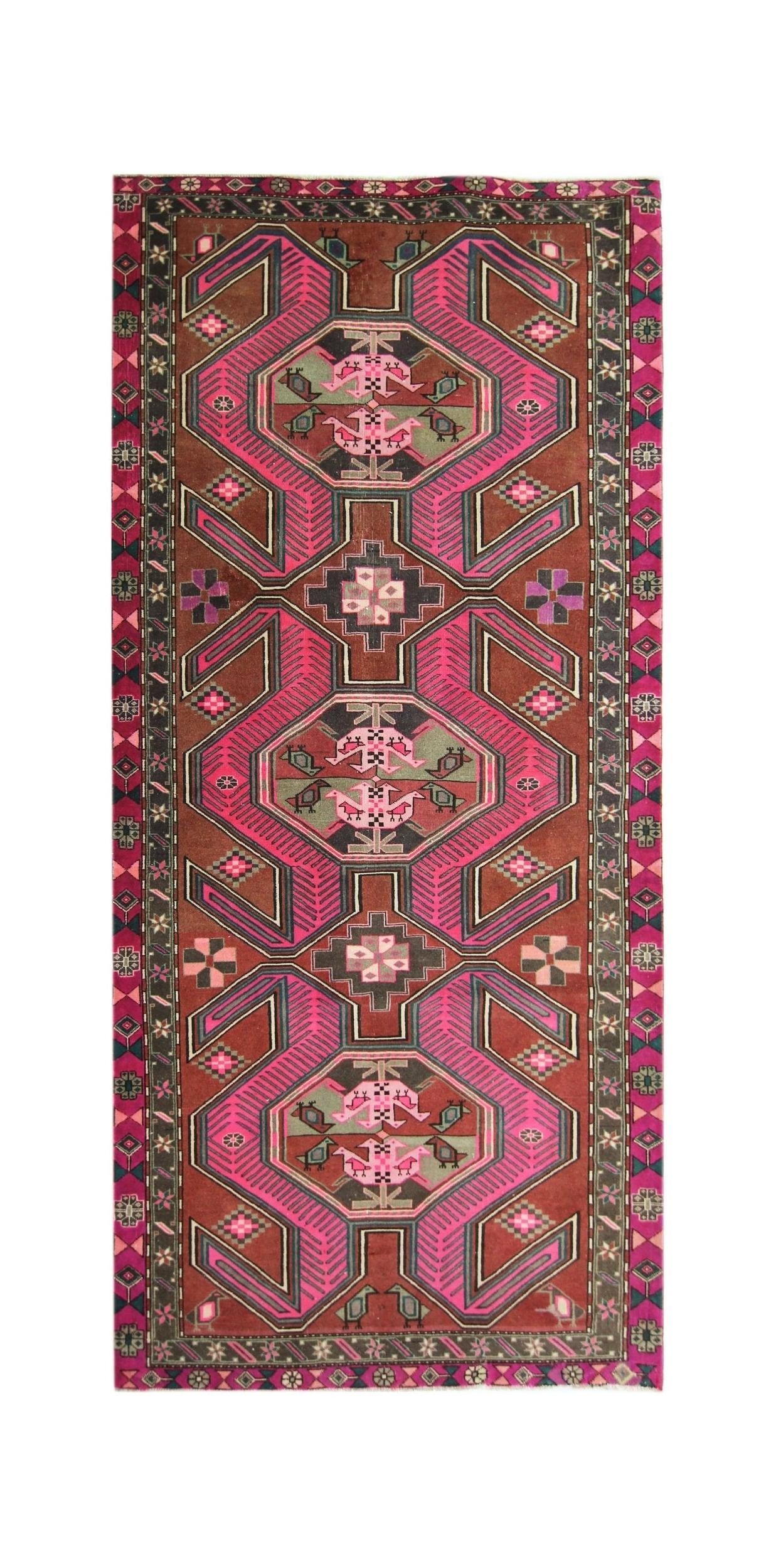 Vintage Persian Ardabil Runner