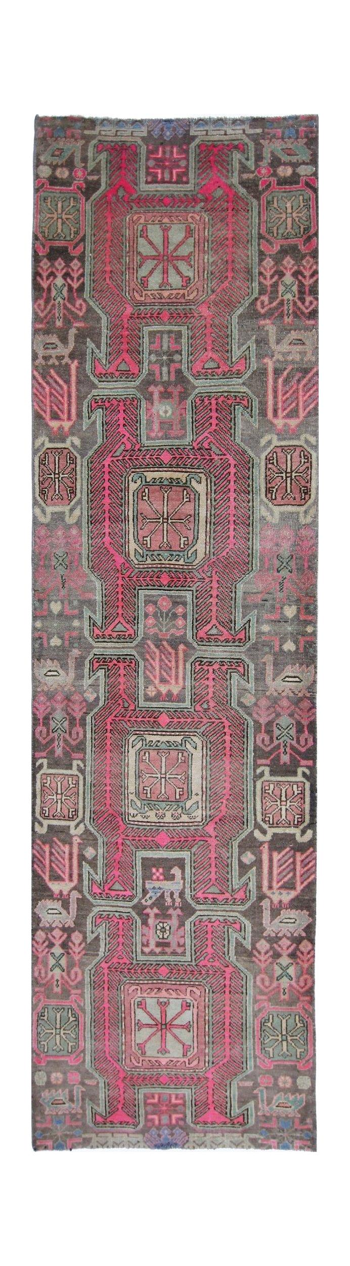 Vintage Persian Ardabil Runner