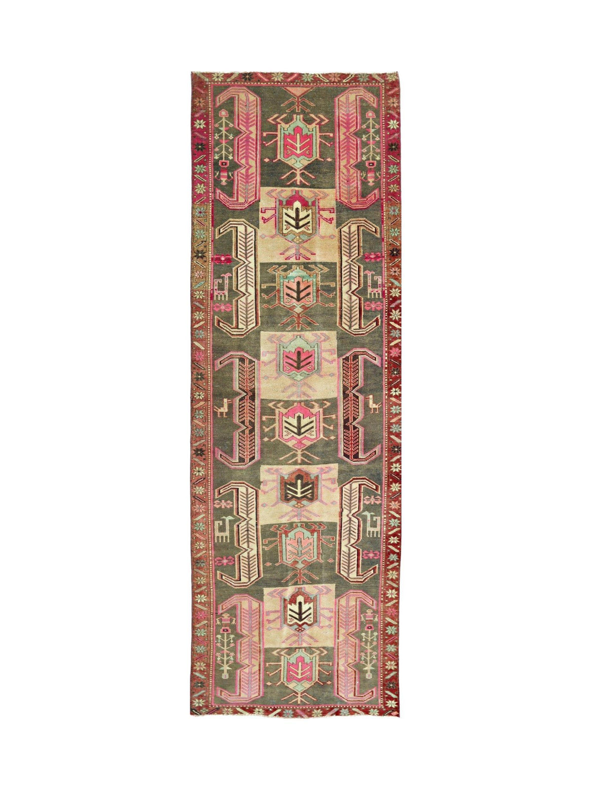 Vintage Persian Ardabil Runner