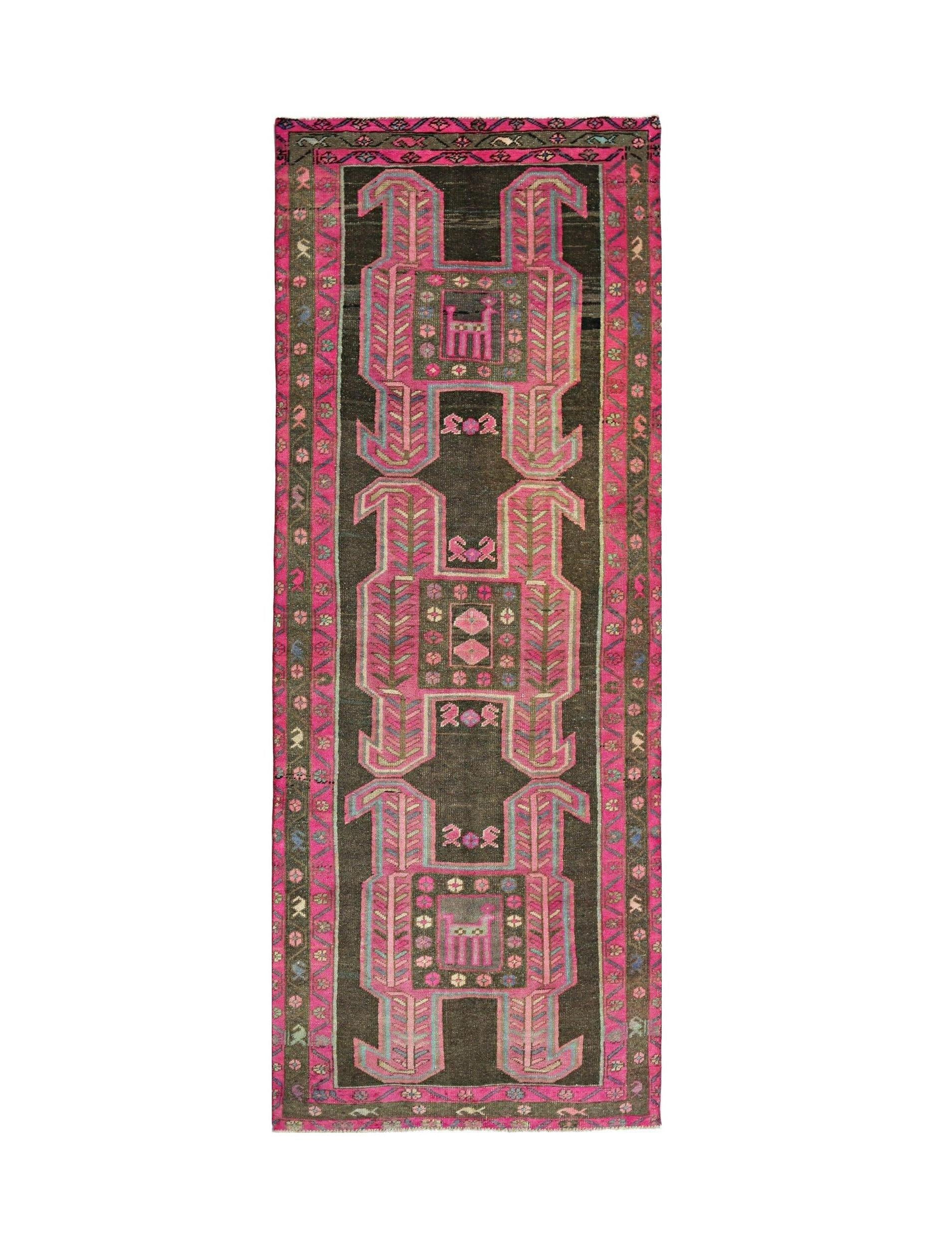 Vintage Persian Ardabil Runner