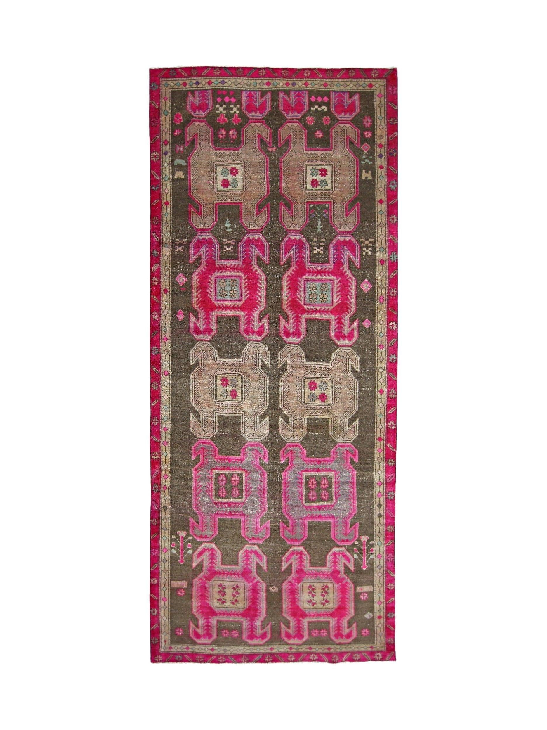 Vintage Persian Ardabil Runner