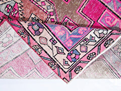 Handmade Vintage Persian Hallway Runner | 317 x 111 cm | 10'5" x 3'8" - Najaf Rugs & Textile